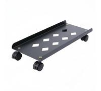 FytStycale Supporto Case Computer Carrellino Torre Carrello PC Piattaforma Acciaio Carbonio Struttura 13mm Ampiezza Regolabile Ruote Pivotanti Sollevamento da