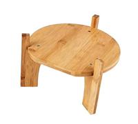 FytStycale Supporto Dispenser Bevande Base Portabottiglia Stand Bambù Supporto Contenitore Vetro Struttura Robusta Funzione Decorativa Adatto per Uso Domestico U, Girare