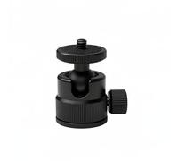 FytStycale Supporto Metallico Rotante 360 Piastra di Montaggio Testa a Sfera 360 Compatto Testa Panoramica in Metallo per Riprese Video, Fotografia