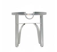 FytStycale Supporto per Fermentazione Porta Contenitore Bevande Stand Base Fermentatore Sostegno Dispensatore Birra in Ferro Struttura Aperta Stabilizza E , Supporto Piatto Argento Da 5L