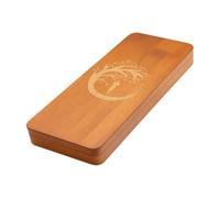FytStycale Tavola di Legno per Massaggio Ai Piedi con Borchie Metalliche Robusto Tavola con Chiodi Metallici Angoli Arrotondati per Meditazione, Stretching