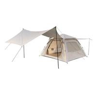 FytStycale Tenda Campeggio Tenda Canopy Riparo Esterno Tenda Automatica Tenda Pieghevole con Frontale Privacy E Antizanzara Circolante Adatta a Campeggio Gite Fuori Città Relax Serale, style to 2