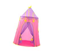 FytStycale Tenda da Gioco per Bambini, Castello Giocattolo, Casetta da Gioco per Principi E Principesse, Teepee Pieghevole, Casetta da Gioco per Feste di, Rosa