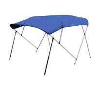FytStycale Tendalino Bimini Parasole Capottina Idrorepellente Copertura di Copertura per Diportisti, Motoscafo, Tendalino Con Quattro Traverse