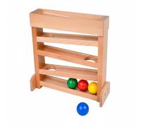 FytStycale Tracciatore Visivo Ordinamento Colori Gioco Educativo in Legno Sviluppo Coordinazione Occhio-Mano Pista di Rotolamento per Neonati, Casa, Asilo Nido