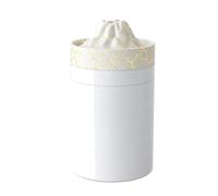 FytStycale Umidificatore a Forma di Vulcano Silenzioso Umidificatore Vulcano a LED Diffusore di Vapore Mini per Scrivania, Bianco