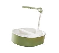 FytStycale Vasca da Bagno Automatica per Uccelli, Accessorio per Gabbia Regolabile, Piscina per Giochi, Doccia per Pappagalli, Parrocchetti E, Ugello Verde