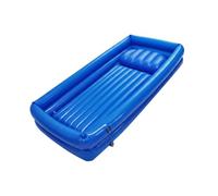 FytStycale Vasca Gonfiabile, Vasca Da Bagno in PVC Da Comodino, Robusta Vasca per Bagni di Ghiaccio E Bagni Letto per Il Recupero Degli Atleti, Blu