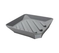 FytStycale Vaschetta Raccogli Gocce per Sapone E Spugna Efficiente, Ad Asciugatura Rapida E Versatile, per Bagno, Cucina E Bottiglie, Grigio