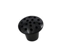 FytStycale Vaso Funerario, Supporto per Fiori, Decorazione per Tomba, Vaso per Lapidi, per Piante Da Esterno, Giardino Funerario, Patio, Nero