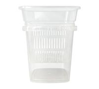 FytStycale Vaso per Orchidee con Drenaggio Ottimizzato, Adatto Sia per Interni Che per Esterni, Versatile E Moderno, 12 Cm