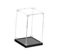 FytStycale Vetrina in Acrilico, Vetrina per Oggetti da Collezione, Scatola Portaoggetti per Bambole E Cosmetici, 10 Cm X 10 Cm X 15