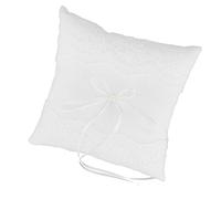 FytStycale Wedding Bearer Cuscino Porta Anello Portafedi Espositore Anelli Realizzato in Tessuto con Pizzo E Perle Adatto per Cerimonia Matrimonio Prop,