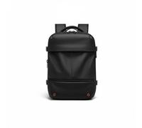 FytStycale Zaino a Compressione Sottovuoto Spazio Espandibile Zaino da Viaggio con Compressione Design Elegante Vacuum Backpack da Viaggio per Donne, Nero, Nero, 16 Pollici
