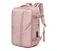FytStycale Zaino Antifurto Uomo Zaino Laptop Zaino Viaggio Zaino Compressione con Serratura a Combinazione Materiale Oxford Impermeabile E Schienale Confortevole, Rosa, Rosa, 19
