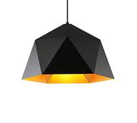 FYWRLQG Lampada Sospensione In Ferro Battuto Lampada Sospensione In Metallo Alla Moda Danese Apparecchio Per Lampadari Hardware Industriale Lampade Sospensione Rhombus per Lavello Dell'isola Cucina