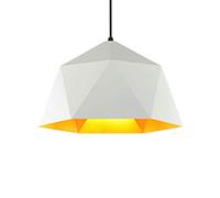 FYWRLQG Lampada Sospensione In Ferro Battuto Lampada Sospensione In Metallo Alla Moda Danese Apparecchio Per Lampadari Hardware Industriale Lampade Sospensione Rhombus per Lavello Dell'isola Cucina