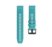 FYXT Cinturino compatibile con Coros Vertix 2 VertiTix2 Sport Silicone Watch Band QuickFit Braccialetto da polso da polso da polso Accessori sostitutivi(Blue green)