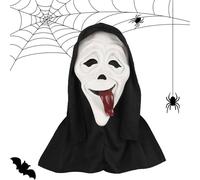FYZSJWL Halloween Ghostface Mask, Ghostface Maschera Del Fantasma Urlante, Maschera Scream, Costume Adatti Per Case Stregate e Feste a Tema