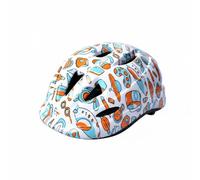 Fzaqwen Casco Bambini Bici Casco Ciclismo Casco Skate Caschetto Bicicletta con Scocca Rigida E Nucleo con Regolazione Posteriore, Aereo Cartone Animato, S Circonferenza Testa 51-54CM