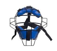 Fzaqwen Catcher Face Maschera Protettiva per Ricevitore con Struttura Rigida in Metallo Zone Imbottite per Comfort Prolungato Stabilità Nelle Flessioni Libera, Blu