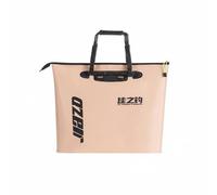 Fzaqwen Custodia Impermeabile da Pesca Cassa Borsa Secchio Contenitore Portatile con Costruzione Rigida E Design Anti-perdita Adatta per Barca Campeggio Pesca da Riva, Kaki, 45CM Senza Tasca