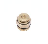 Fzaqwen Irrigation Sprinkler Testa Irrigatore Ugello Spruzzo Ampio Ottone Anticorrosione con Regolatore Getto Copertura 180 Gradi Attacco Filettato 1/2in