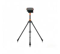 Fzaqwen Irrigatore Oscillante Tripode Regolabile per Prato Giardino Cle Resistente in Plastica E Alluminio con 16 Getti E Altezza Variabile Adatto a Irrigazione Piante Spazi Verdi Aree Esterne
