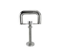 Fzaqwen Kettlebell Regolabile Manubrio Ghisa Maniglia Pesistica Attrezzo Allenamento Struttura Solida in Acciaio Inox 304 con, Maniglia Per Kettlebell Regolabile, Versione A Una Mano Senza Piastre