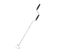 Fzaqwen Mescolatore E Rivoltatore per Compost, Aeratore per Compost, Maniglia Girevole in Acciaio Inox, Attrezzo per Compostaggio con Impugnatura Ergonomica.