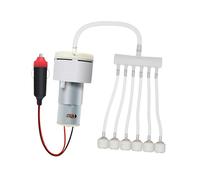 Fzaqwen Mini Pompa Acquario Compatta Aeratore Diffusore Multifunzionale PP per Serbatoio Pesci Risparmio Energetico Adatta a Uso Esterno Auto Pescheria, Stile 10