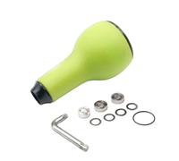 Fzaqwen Mulinello Pesca Maniglia Pomello Manico Ricambio Grip Aderente E Base in Metallo Robusta Maggior Comfort Adatta per , 27mm , Impugnatura Antiscivolo In TPE, Senza Kit Di Accessori A-drill