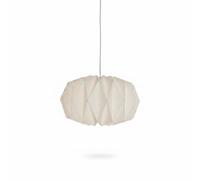 Fzaqwen Paralume a Sospensione Paralume Lampada da Soffitto Coprilampada Schermo Lampada Pieghevole Profilo Geometrico Pulito E, Paralume A Forma Di G, Zucca, D43CM H25CM