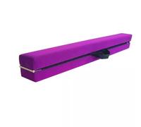 Fzaqwen Trave di Equilibrio Bambini Trave Ginnastica Pieghevole Attrezzo Allenamento Imbottito Stabilità Basso Profilo Portatile con Cinghia Adatta per