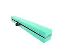 Fzaqwen Trave di Equilibrio Bambini Trave Ginnastica Pieghevole Attrezzo Allenamento Imbottito Stabilità Basso Profilo Portatile con Cinghia Adatta per