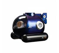 Fzaqwen Umidificatore da Scrivania Umidificatore Diffusore Vaporizzatore Nebulizzatore con Design Nautico Arrotondato Silenzioso con Spegnimento Automatico, Blu Iridescente
