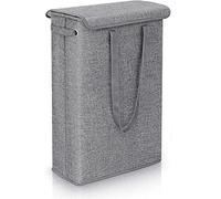 FZBANG Cesto portabiancheria Sottile da 45 Litri con Coperchio, Stretto, fine, per la Biancheria Sporca, per la Camera da Letto, per l'asilo, per riporre Tutto Il Necessario.