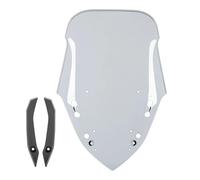 FZCSIMR Parabrezza Moto Parabrezza per Y&amaha NMAX 125 155 2021-2024 NMAX125 NMAX155 Parabrezza Moto Parabrezza Parabrezza Schermo Estensione Parabrezza Moto(Fumo Leggero)