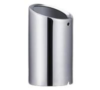 FZCSIMR per VW per Jetta per Sagitar per Polo per Golf per Tiguan in Acciaio Inox Auto Scarico Marmitta TailPipes Gola della Coda Posteriore(1pcs 7cm Sliver)