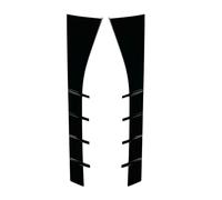 FZCSIMR Spoiler Laterale Lunotto Posteriore Ali Splitter per B&MW Serie 3 G21 Touring 2019-2024 Coperchio Dell'ala Laterale Bagagliaio Spoiler sul Tetto(Nero Lucido)