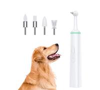 Fzd sweet Spazzolino Elettrico per Cani, Ultrasuoni e Rimozione della Placca, Silenzioso e Senza Sfregamento, con 4 Testine Pulite, Combatte Il Tartaro e L'Alitosi