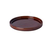 Fzfeiyy Sottovaso in Ceramica Marrone, 25,4 cm