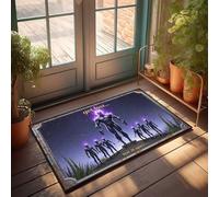 FZFN Home Sweet Home Tappeto Lost in Space: The Cosmic Enigma svelato Zerbino Shoes Here Mat Tappeto per camera da letto estetica (65 x 90 cm)