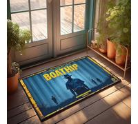 FZFN Tappeto retrò Boathip: un viaggio attraverso ombre e luci zerbino Home Sweet Home tappeto zerbino per ingresso di casa (50 x 80 cm)