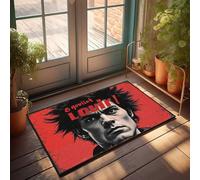FZFN Tappeto retrò Edgar Allan Poe: The Raven'S Haunting Call Zerbino Home Sweet Home Zerbino per ingresso domestico (65 x 90 cm)
