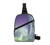 FZGGWYHL Borsa a tracolla in diagonale con stampa aurora