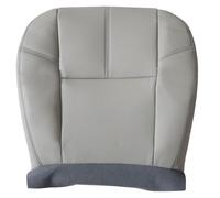 FZJDSD Coprisedile di ricambio in pelle grigio lato conducente o passeggero compatibile con Chevy GMC Tahoe Suburban Avalanche Yukon Silverado Sierra 2007 2008 2009 2010 2011 2012 2013 2014
