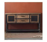 FZL02068LM Mobile Tavolo d'ingresso in legno massello, tavolo da pranzo vintage, mobiletto decorativo for soggiorno, divano, credenza, mobiletto portaoggetti for camera da letto stoccaggio