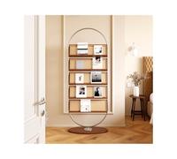 FZL02068LM Portariviste Portariviste da terra, espositore di metà secolo, organizer for libri in legno massello for giornali e illustrati Decorativo(Cherry Wood)