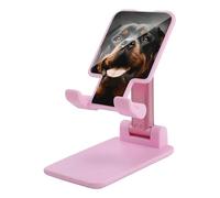 FZMTLDS Cool Rottweiler Dog Art Supporto per telefono cellulare pieghevole per scrivania portatile per cellulare dock da tavolo completamente regolabile supporto per telefono per scrivania adatto per